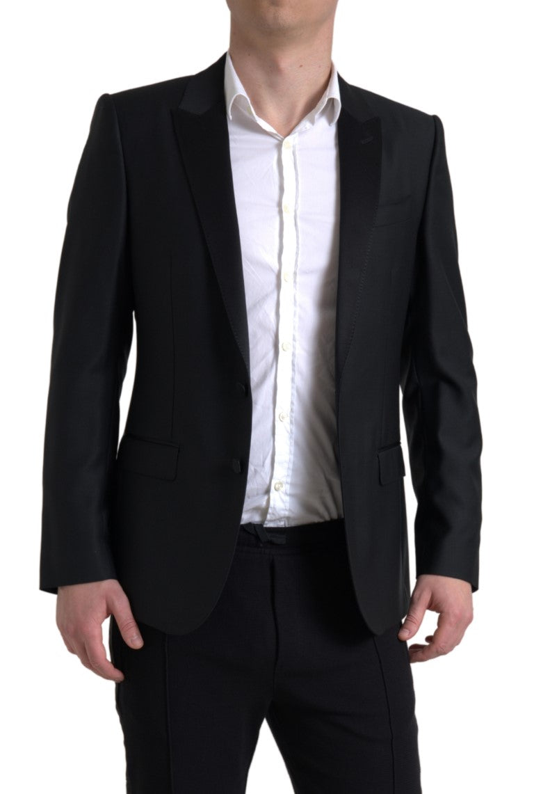 Blazer slim en laine mélangée Dolce &amp; Gabbana