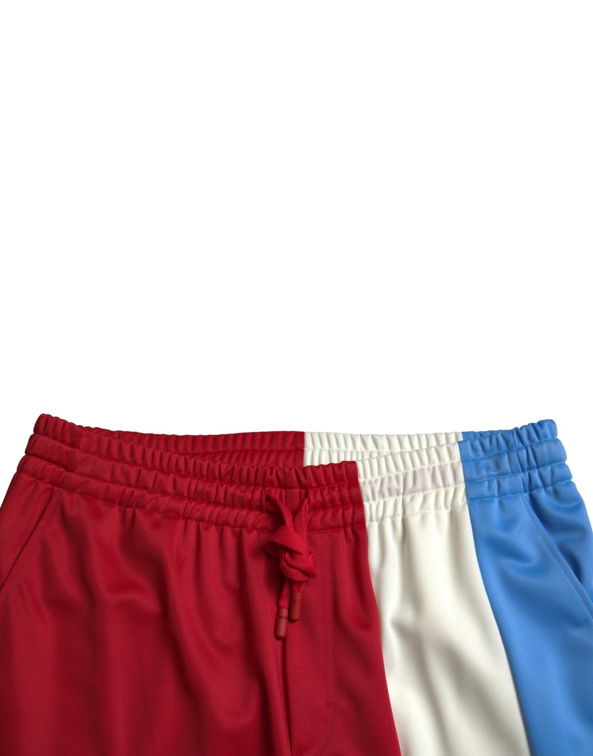 Dolce &amp; Gabbana Elegante gestreifte Jogginghose mit Kordelzug