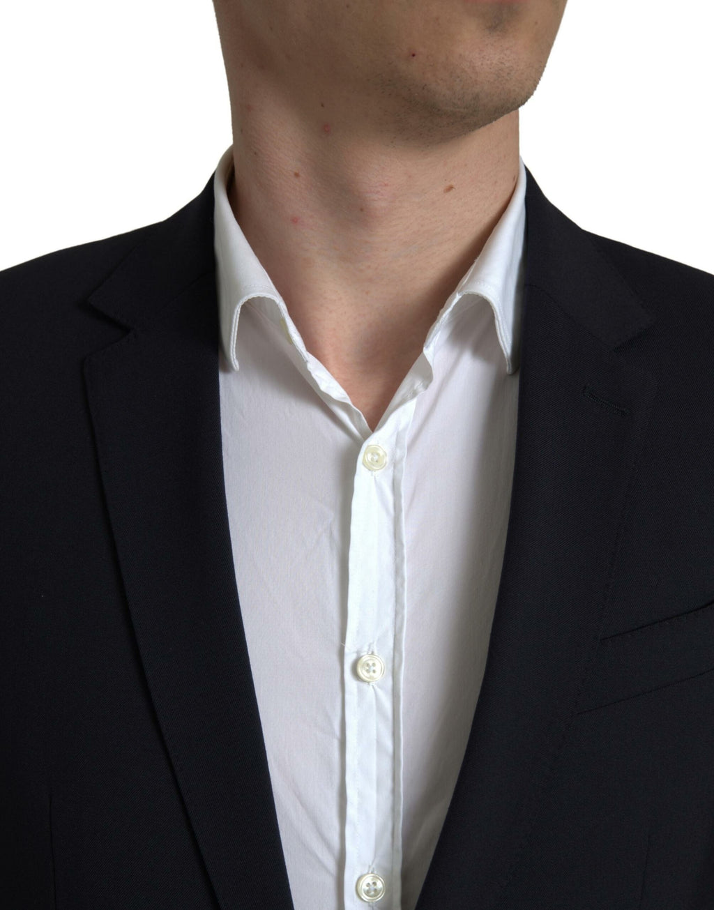 Dolce &amp; Gabbana – Eleganter, dunkelblauer Martini-Anzug im Slim Fit