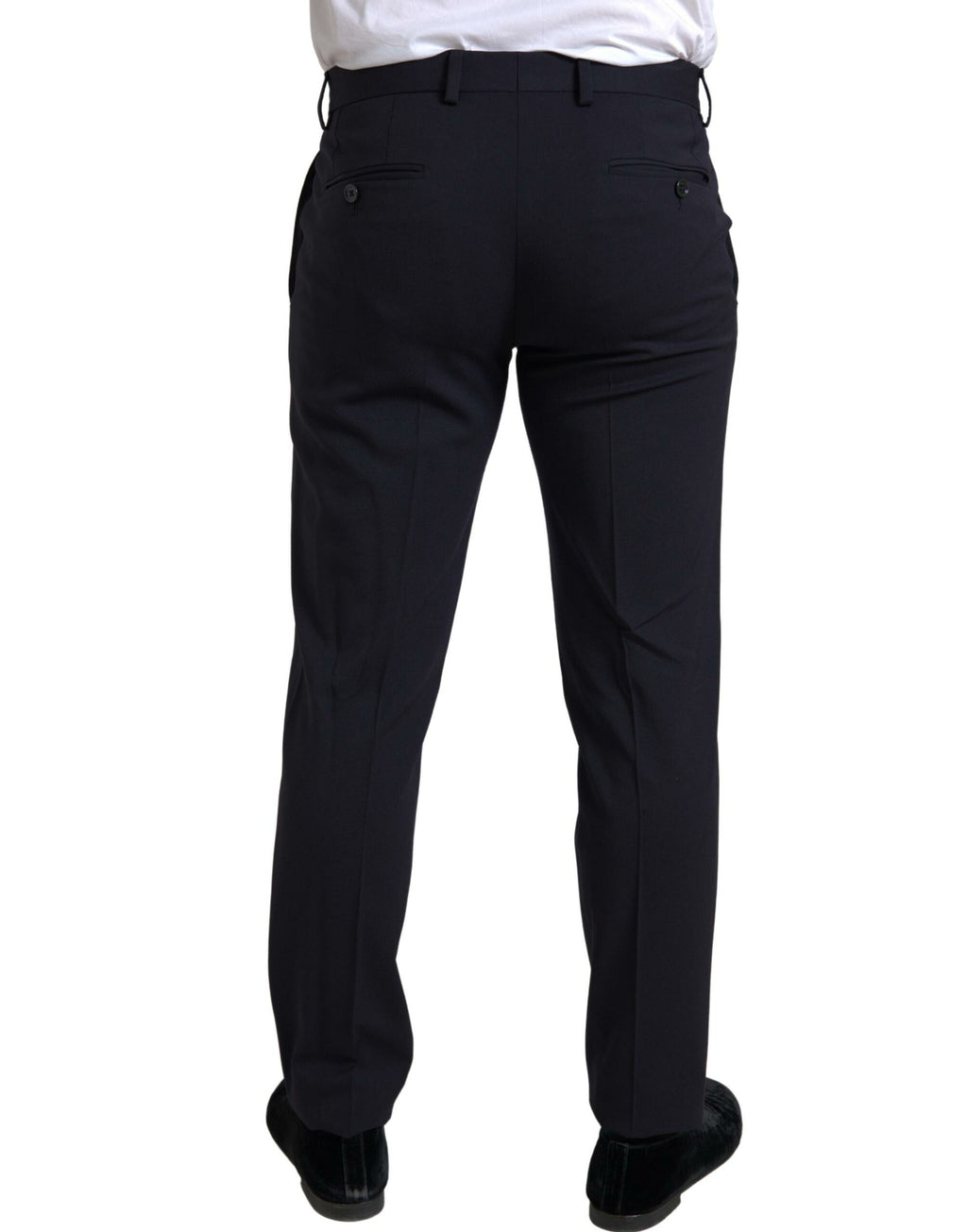 Dolce &amp; Gabbana – Eleganter, dunkelblauer Martini-Anzug im Slim Fit