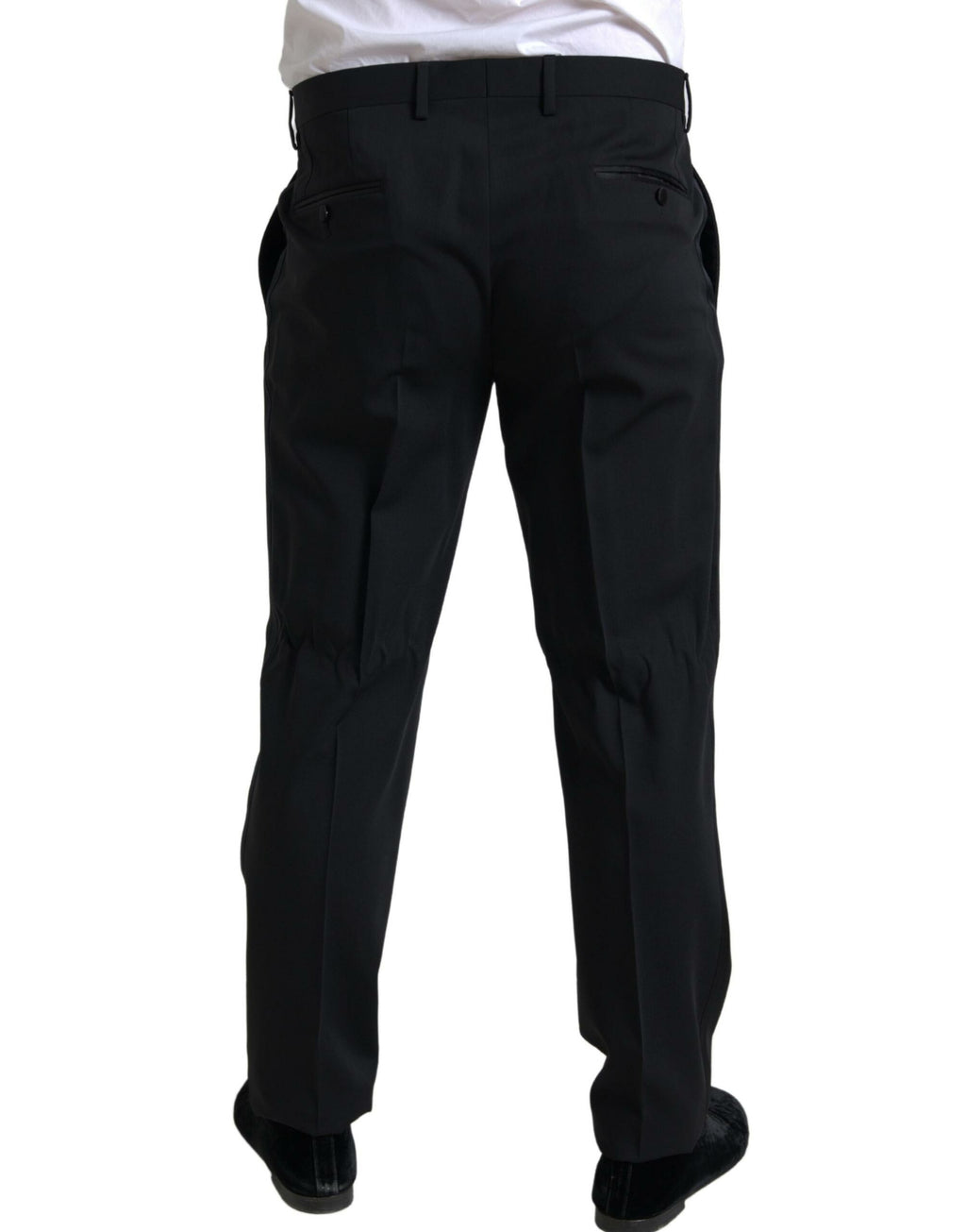 Dolce &amp; Gabbana – Eleganter schwarzer Slim Fit-Zweiteiler
