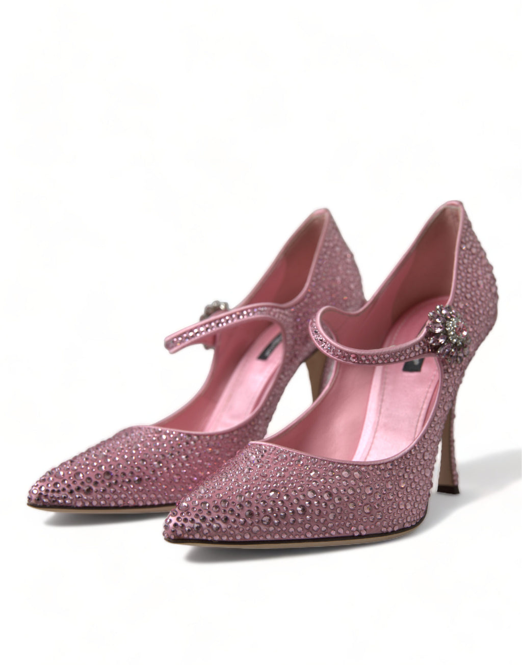 Dolce &amp; Gabbana Bezaubernde rosa Kristallpumps