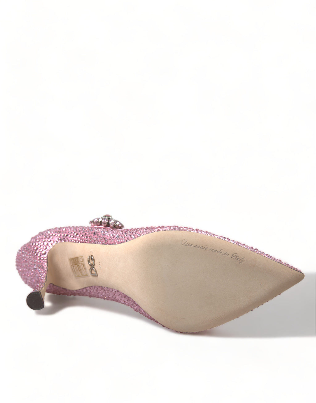 Dolce &amp; Gabbana Bezaubernde rosa Kristallpumps