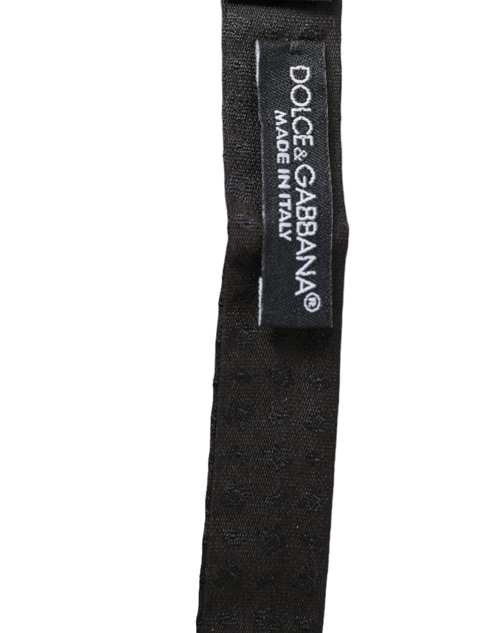 Dolce &amp; Gabbana Elegante braune Fantasy-Fliege aus Seide