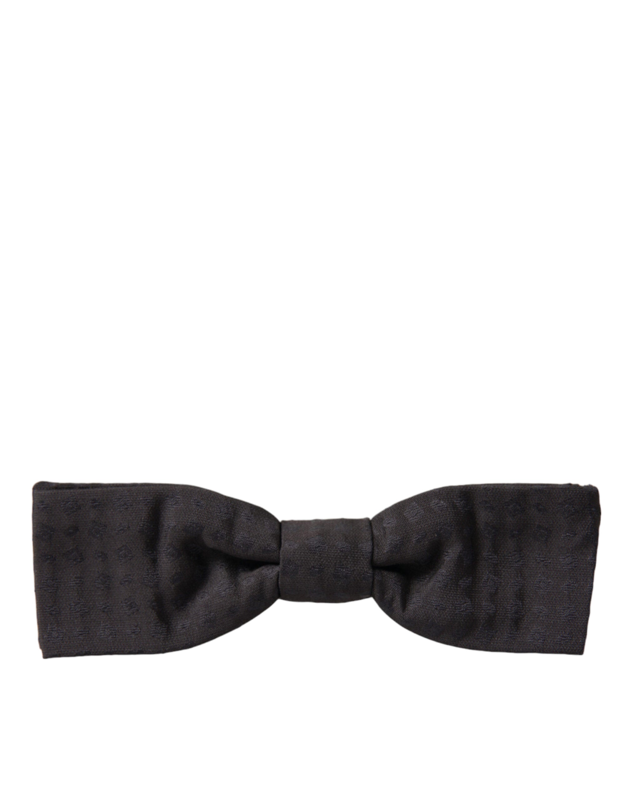 Dolce &amp; Gabbana Elegante braune Fantasy-Fliege aus Seide