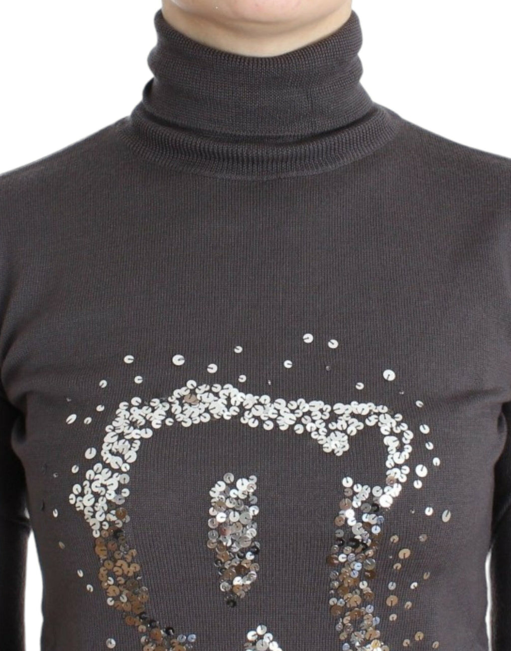 John Galliano Eleganter Rollkragenpullover aus Schurwolle - Siebentaschen