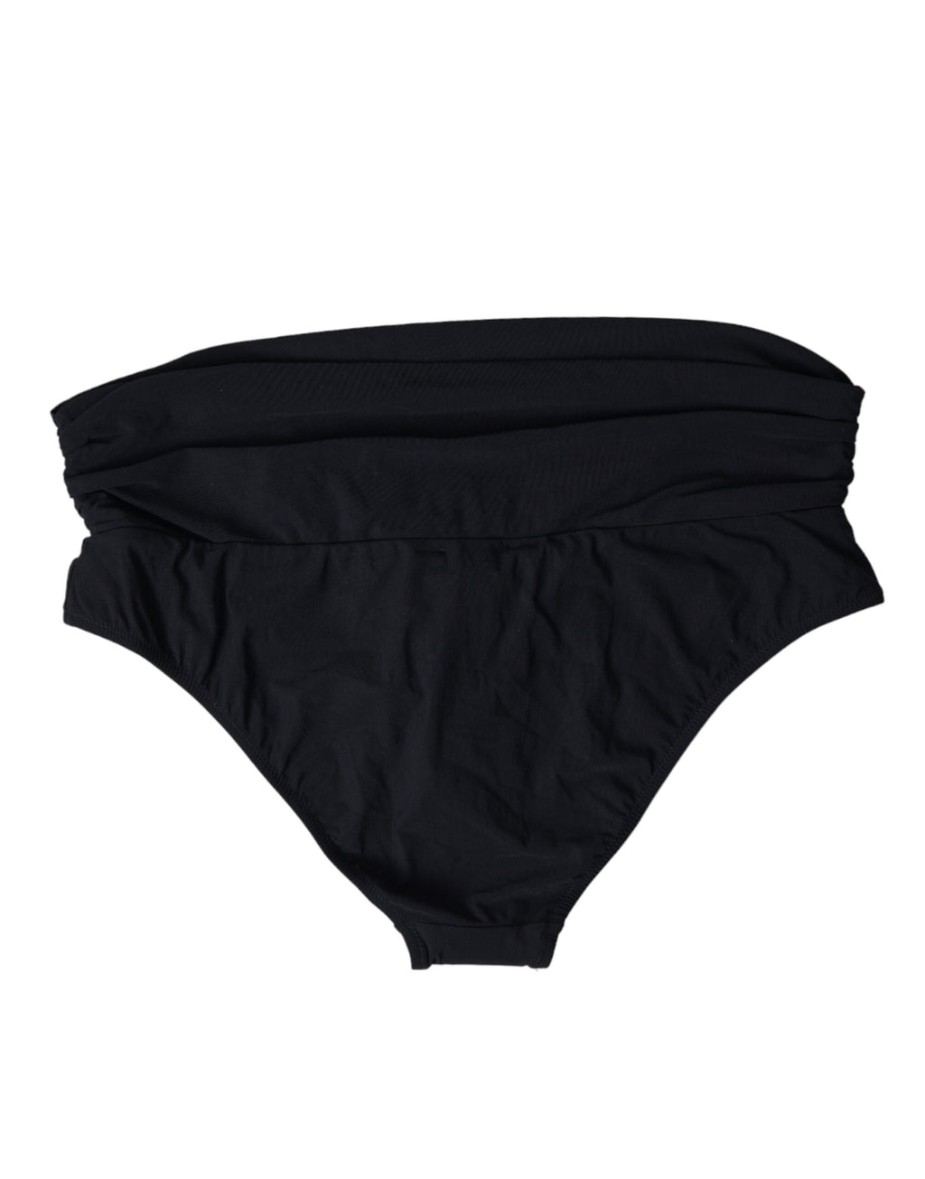 Dolce &amp; Gabbana Elegantes schwarzes Bikinihöschen – Ultimative Strandeleganz