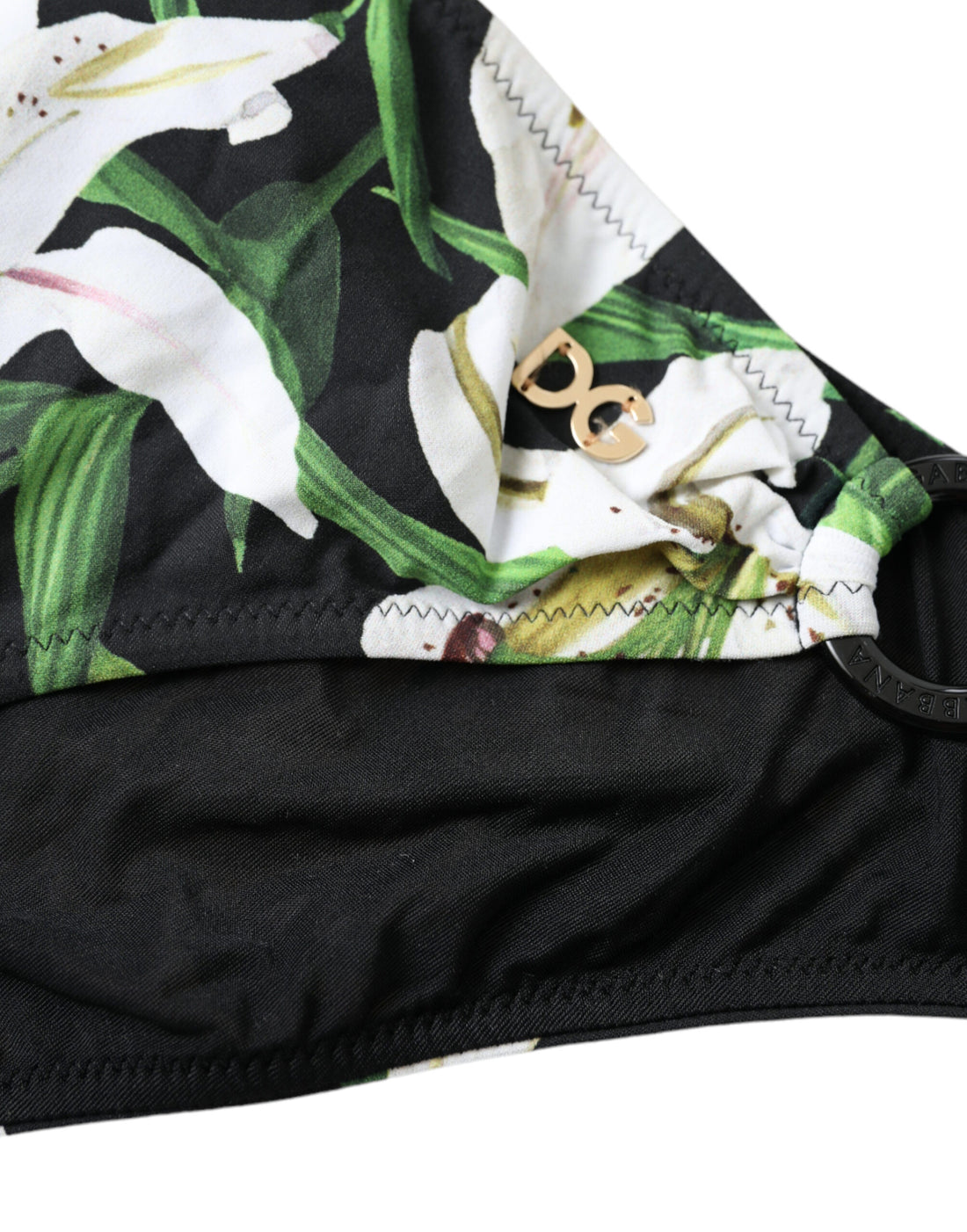 Dolce &amp; Gabbana – Elegantes Bikinihöschen mit Blumenmuster – Schwimmen mit Stil