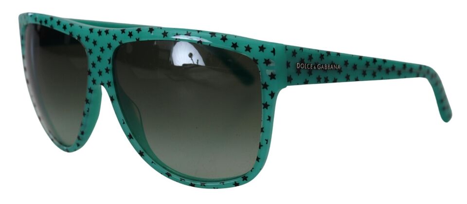 Dolce &amp; Gabbana – Schicke, eckige Sonnenbrille mit Sternenmuster