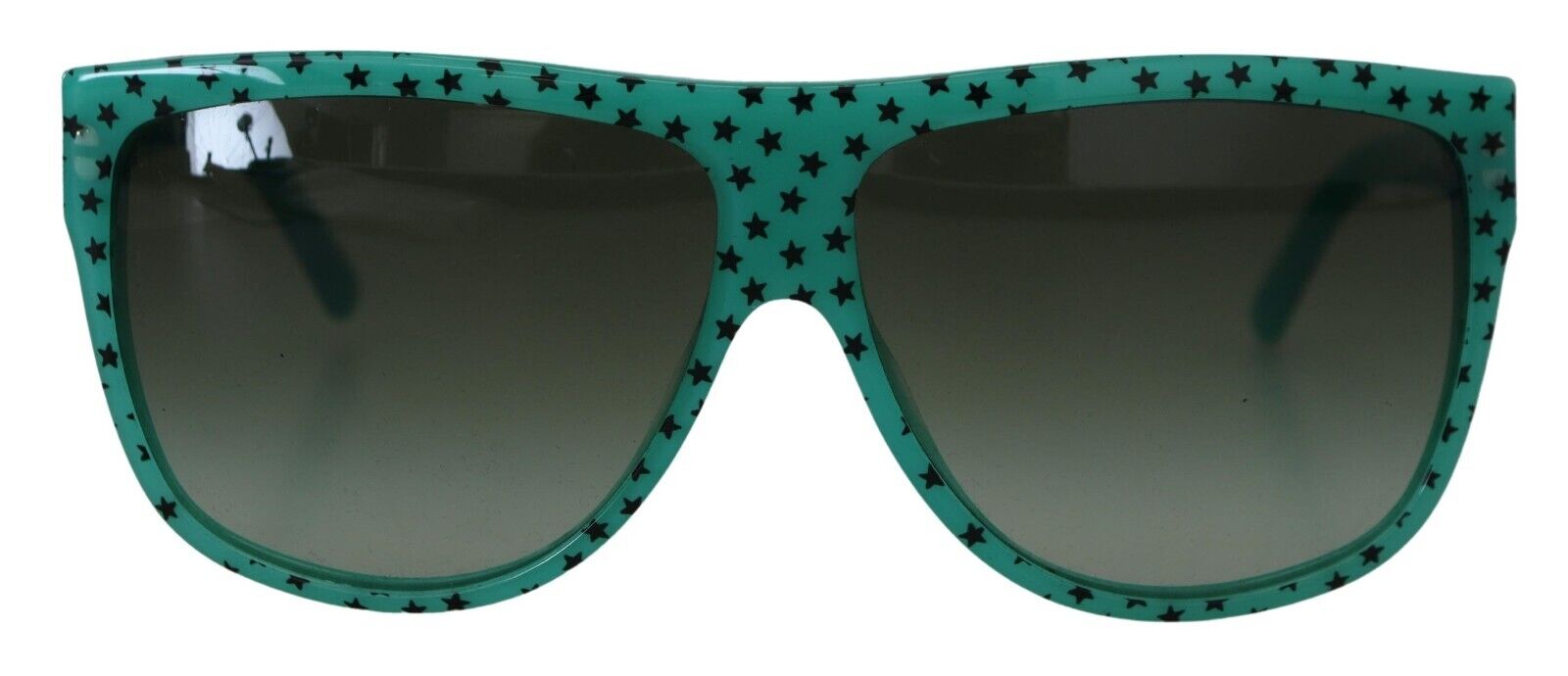 Dolce &amp; Gabbana – Schicke, eckige Sonnenbrille mit Sternenmuster