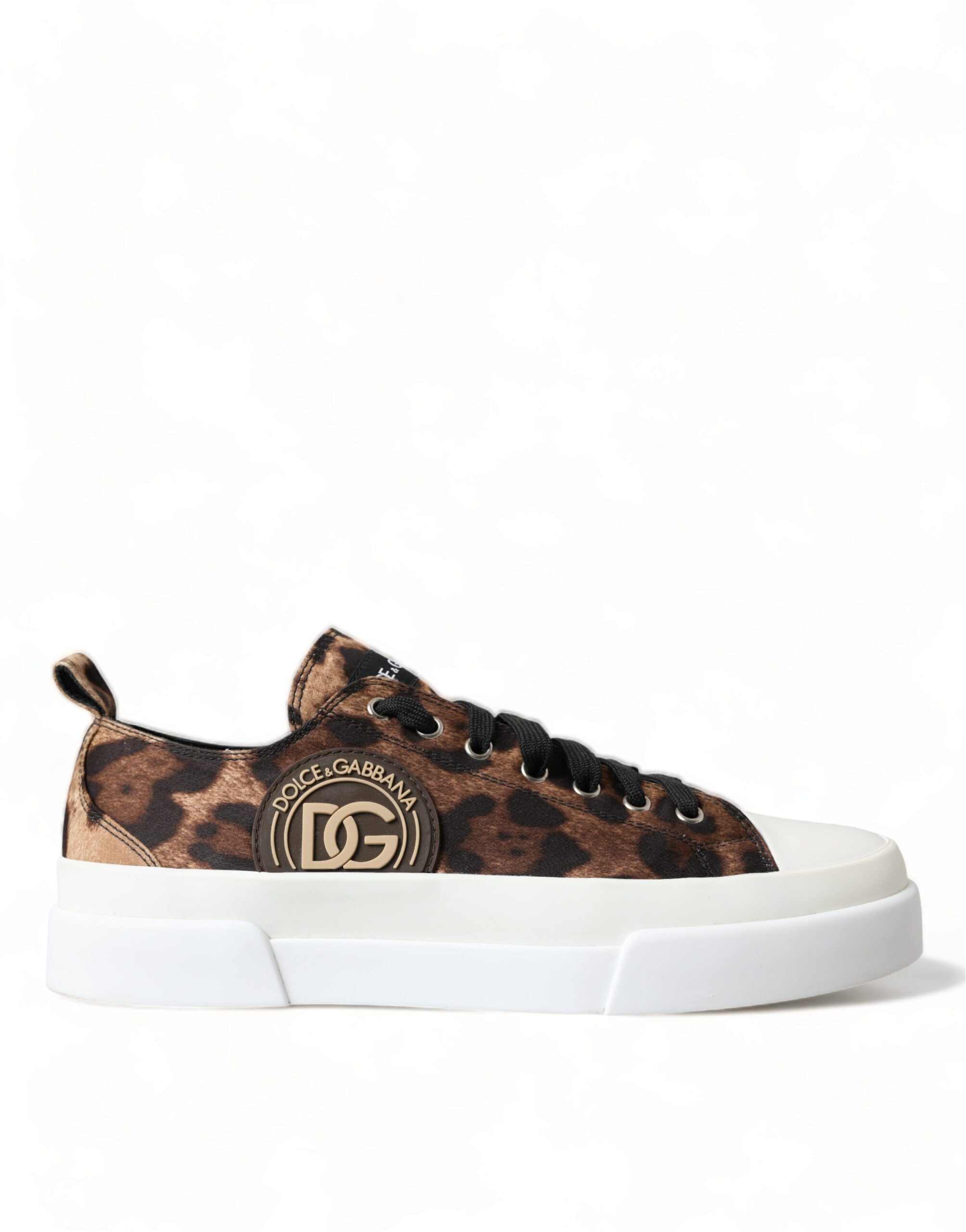 Dolce &amp; Gabbana Elegante Freizeit-Sneaker mit Leopardenmuster