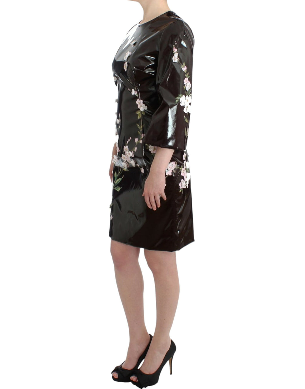 Robe droite élégante à imprimé floral Dolce &amp; Gabbana