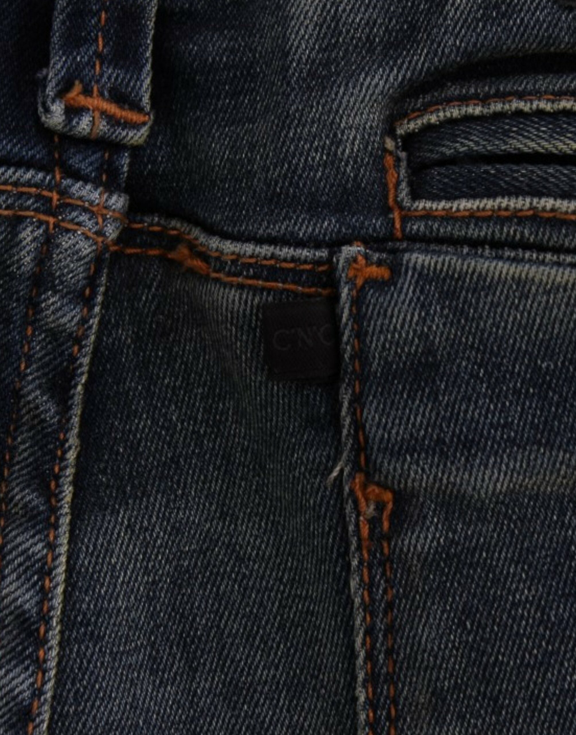 Costume National Chic Blaue Designerjeans mit geradem Bein