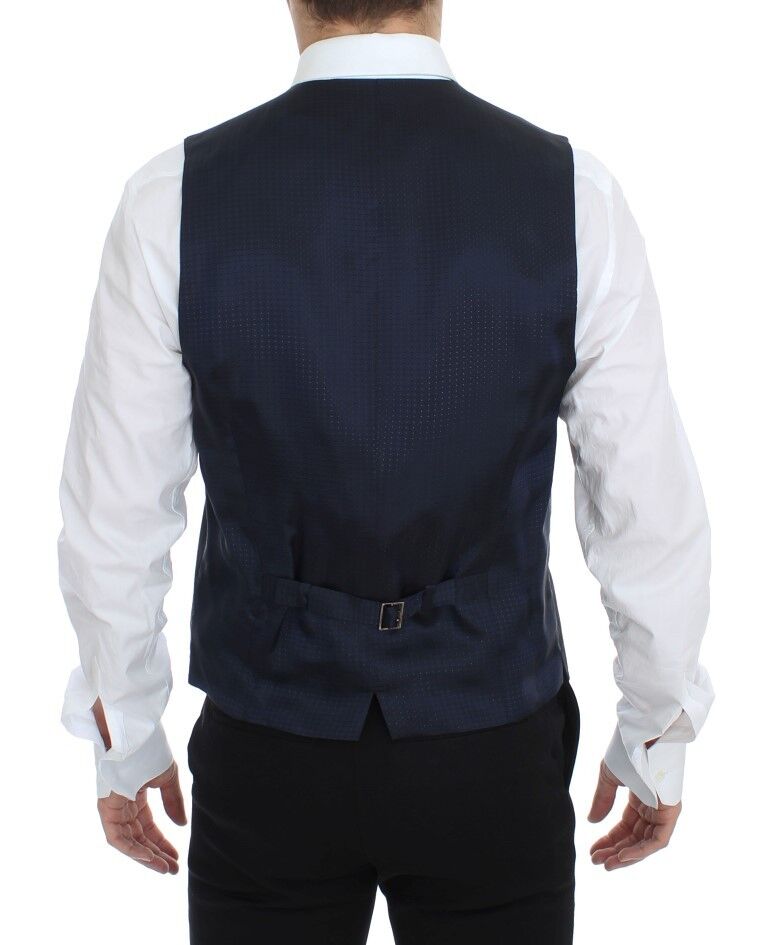 Dolce &amp; Gabbana - Robe gilet élégante à rayures grises