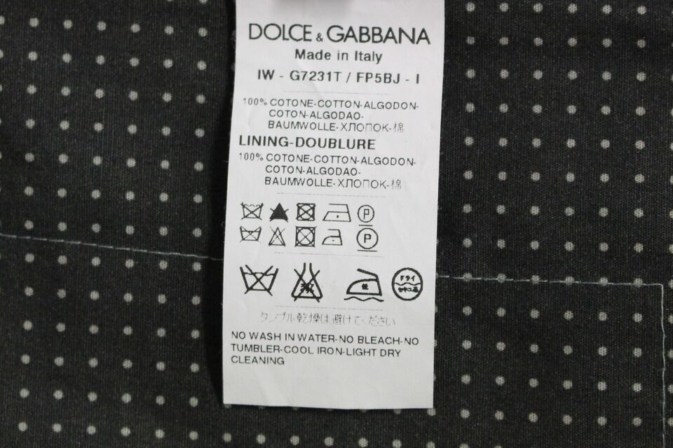 Dolce &amp; Gabbana Élégant gilet en coton gris