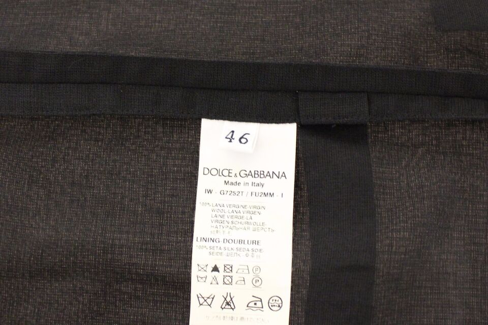Dolce &amp; Gabbana Élégant gilet en laine noire