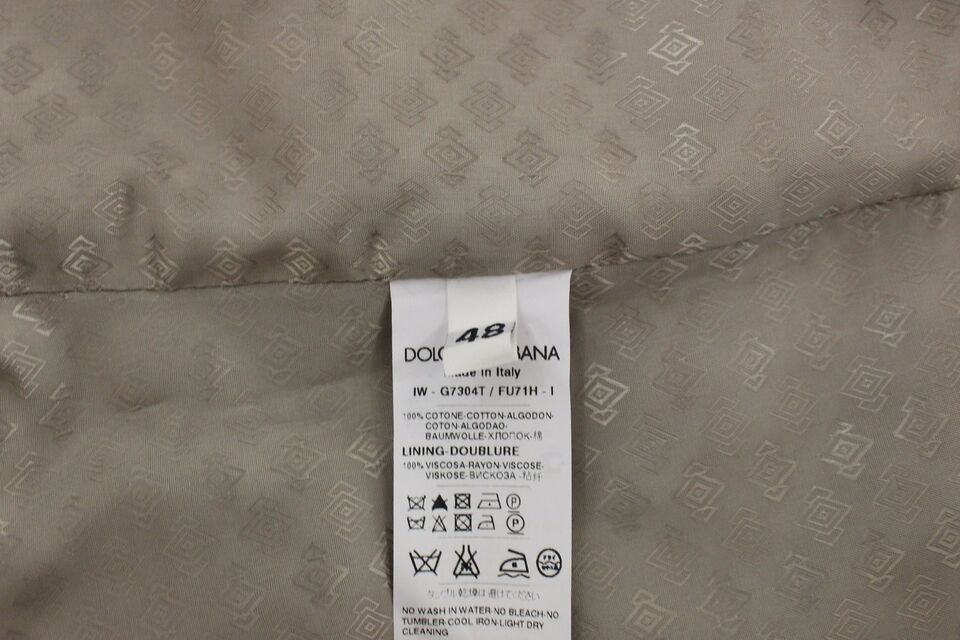 Dolce &amp; Gabbana Élégant gilet en soie noire