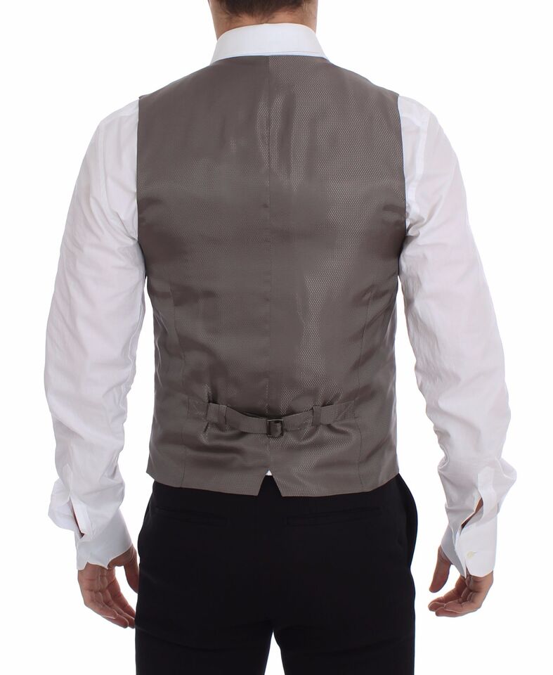 Dolce &amp; Gabbana Élégant gilet en coton beige