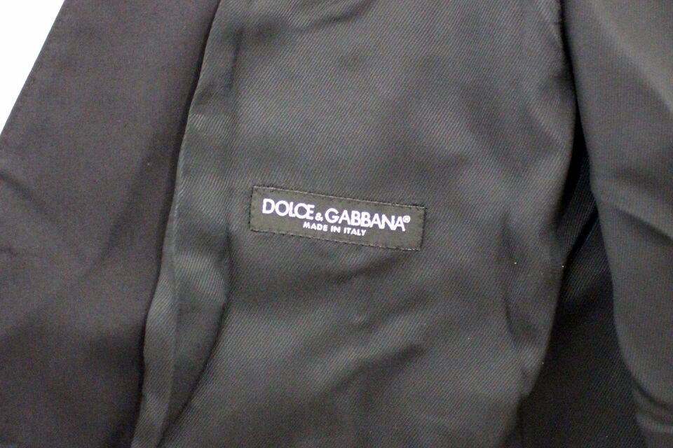 Dolce &amp; Gabbana Élégant gilet en coton stretch bleu