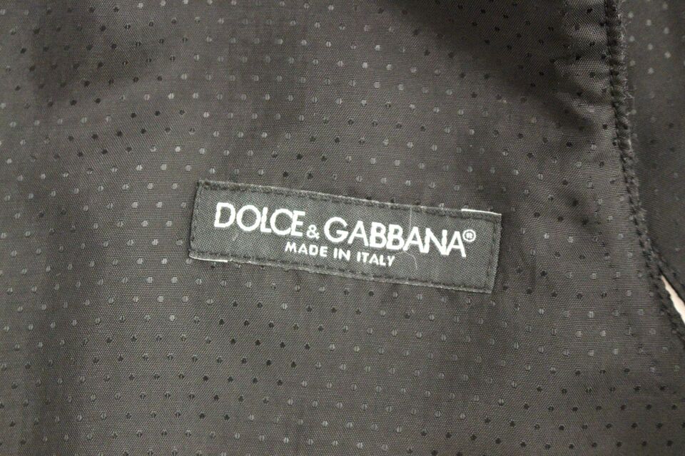 Dolce &amp; Gabbana - Élégant gilet en laine mélangée grise