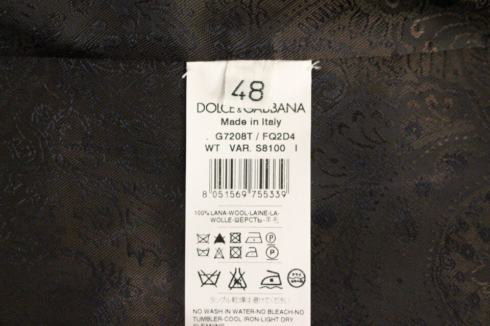 Dolce &amp; Gabbana - Gilet élégant en laine à carreaux