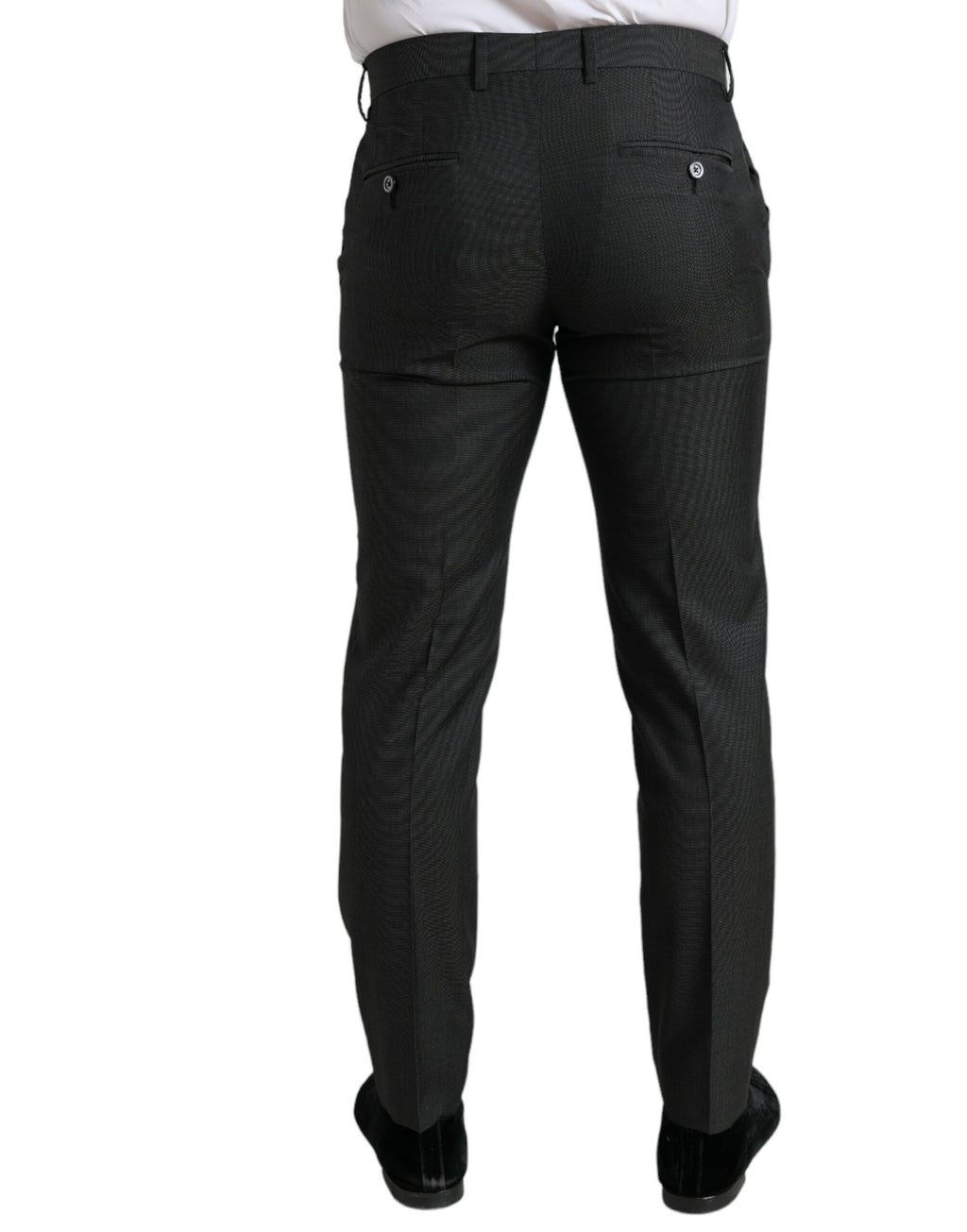 Pantalon skinny élégant gris foncé Dolce &amp; Gabbana