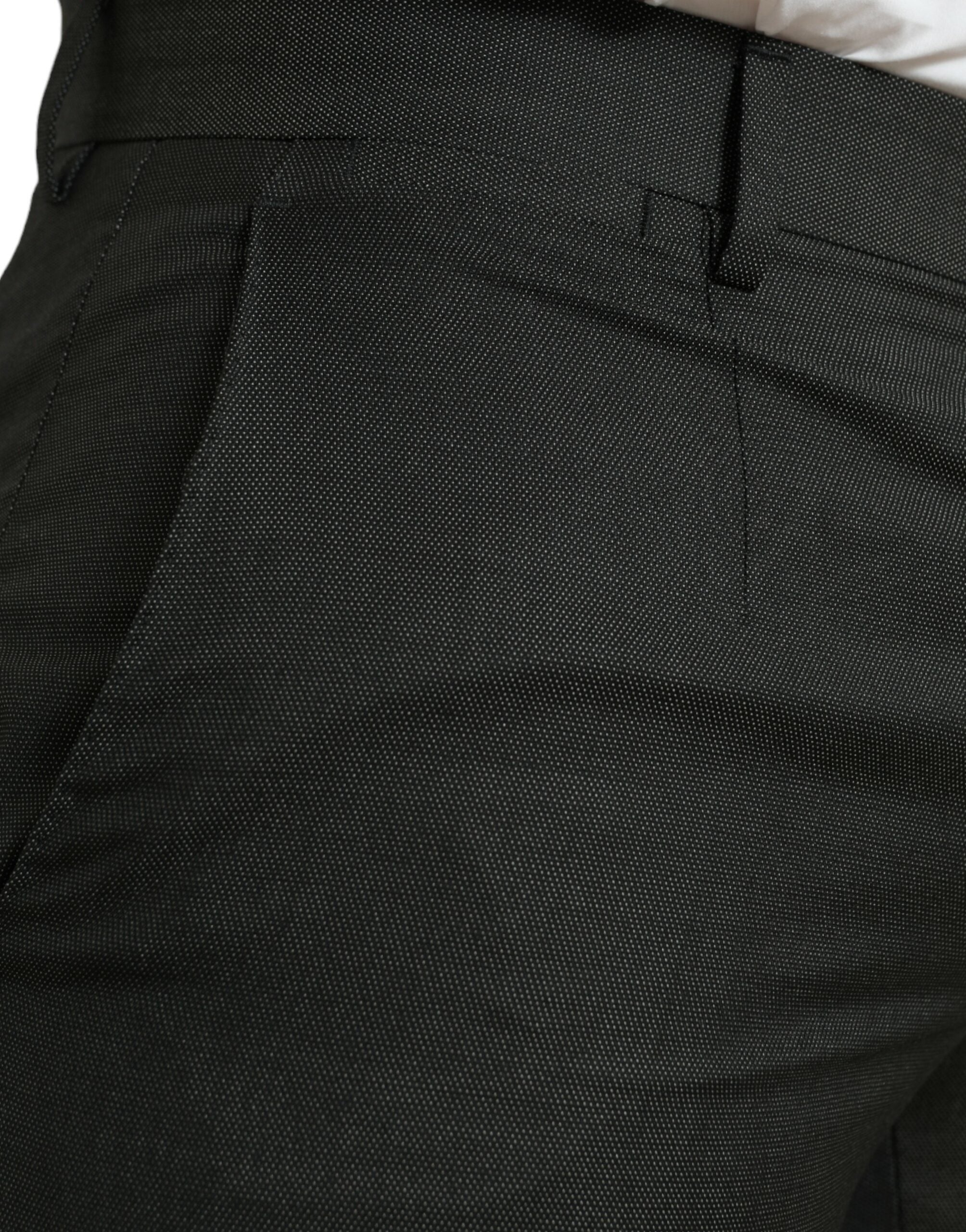 Pantalon skinny élégant gris foncé Dolce &amp; Gabbana