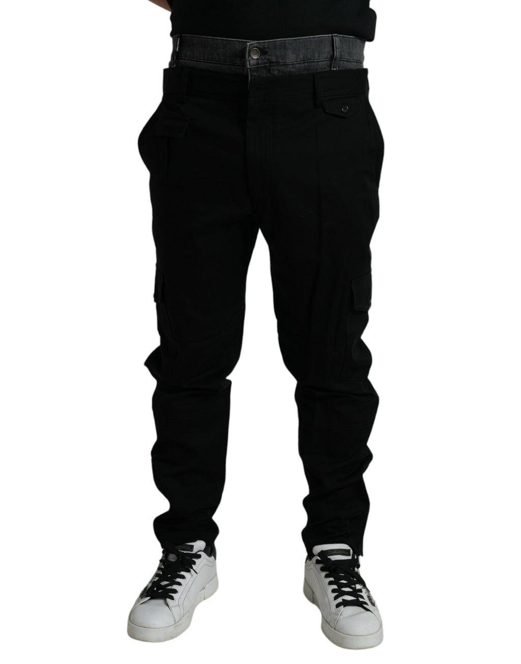 Dolce &amp; Gabbana Elegante Jogginghose aus Baumwollstretch