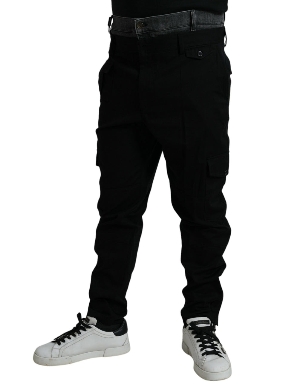 Dolce &amp; Gabbana Elegante Jogginghose aus Baumwollstretch