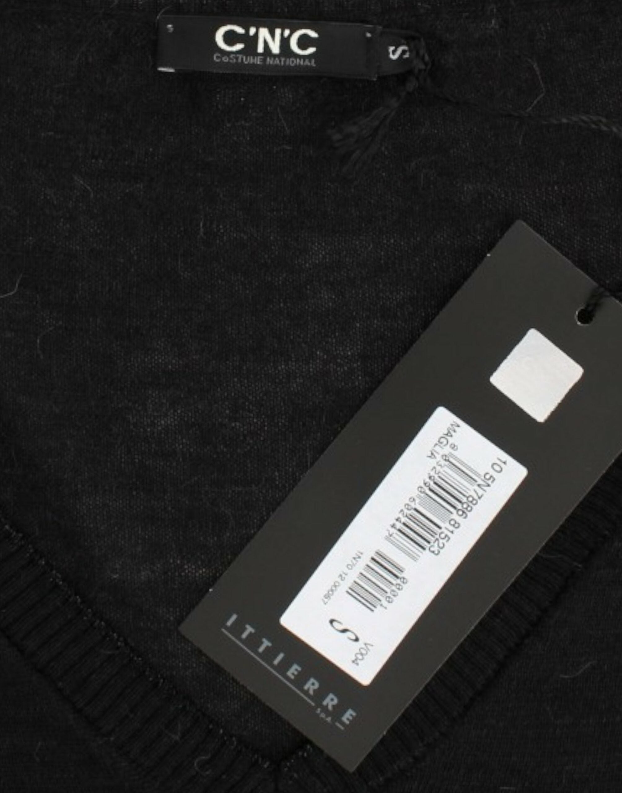 Costume National – Eleganter, leichter Pullover mit V-Ausschnitt