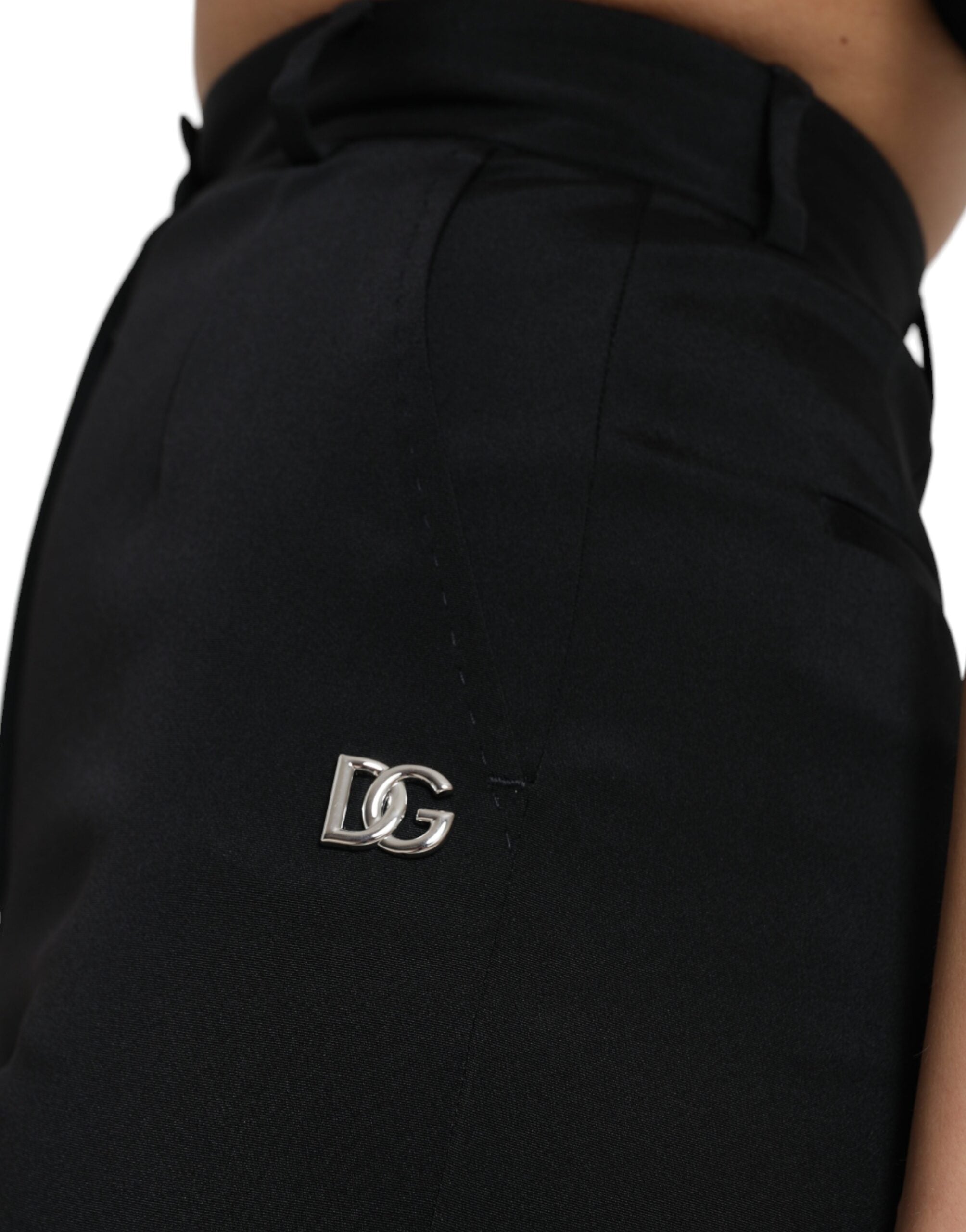 Dolce &amp; Gabbana Elegante Skinny-Hose mit hoher Taille