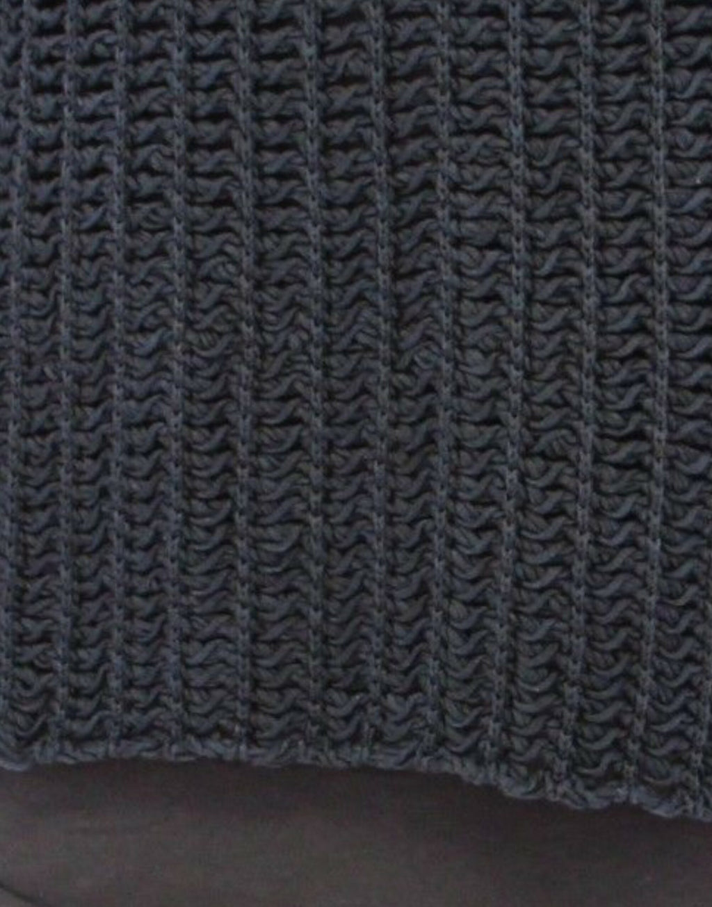 Dolce &amp; Gabbana Eleganter blau-schwarzer Lagenpullover