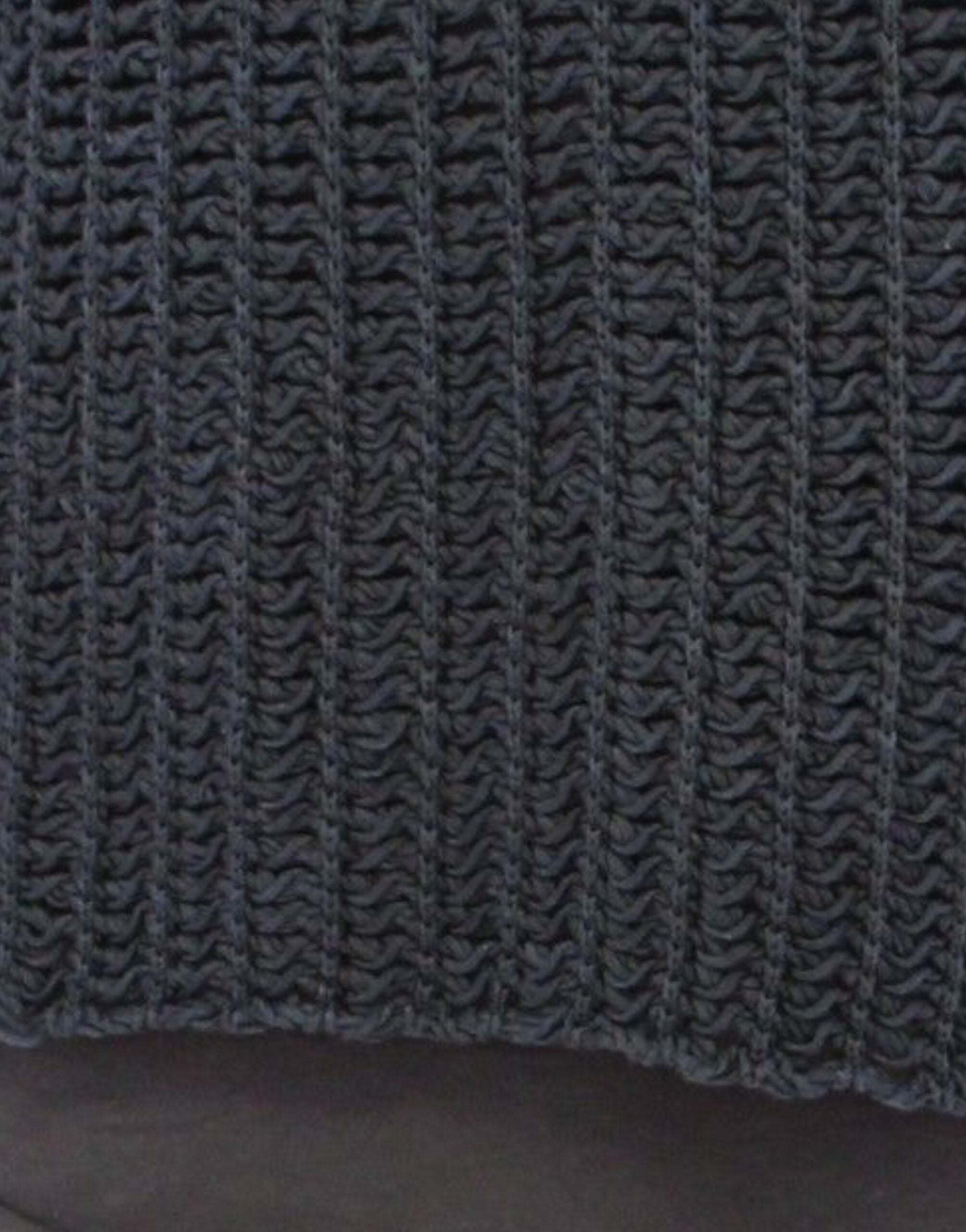 Dolce &amp; Gabbana Eleganter blau-schwarzer Lagenpullover