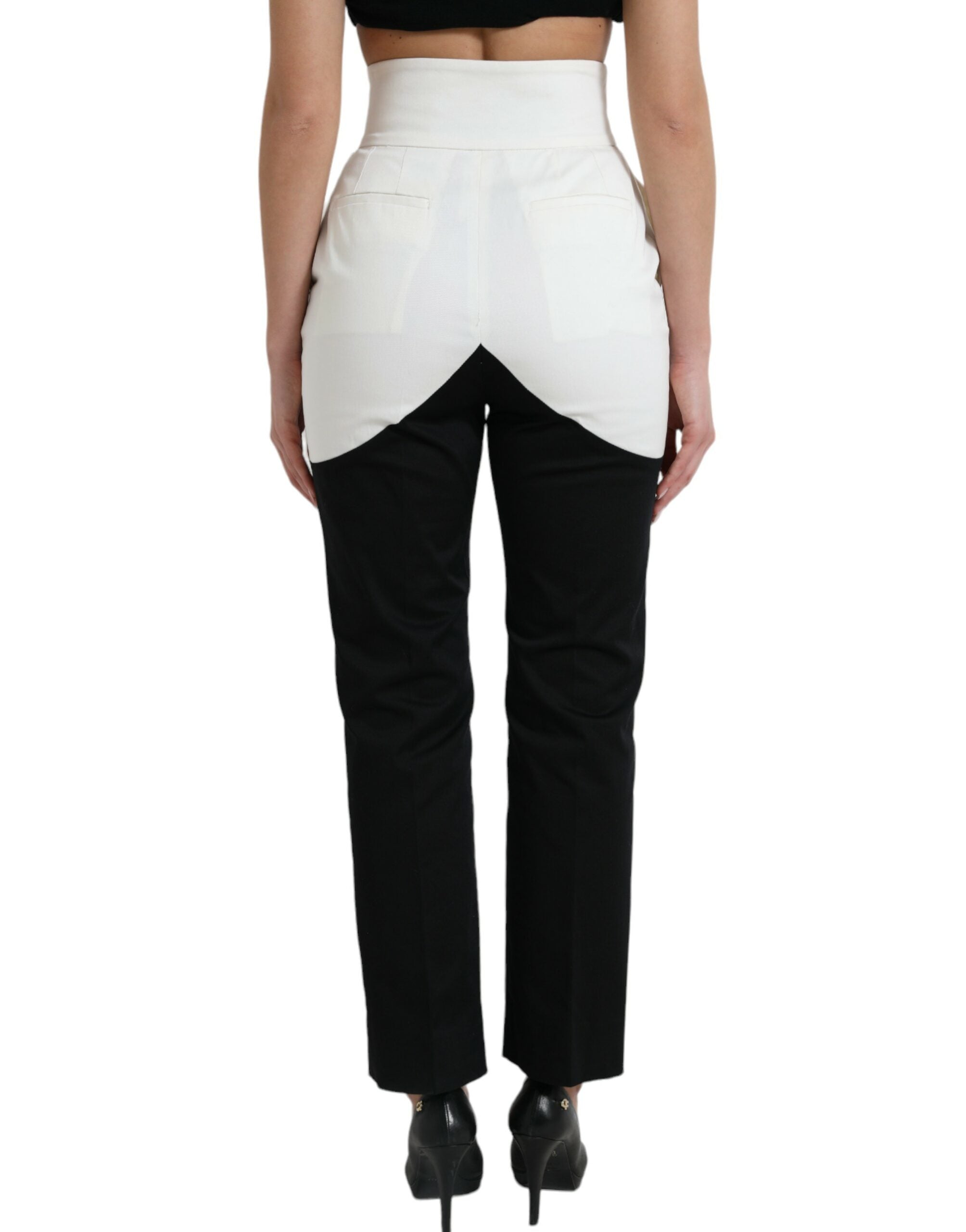 Dolce &amp; Gabbana – Schicke, hoch taillierte Tapered-Hose