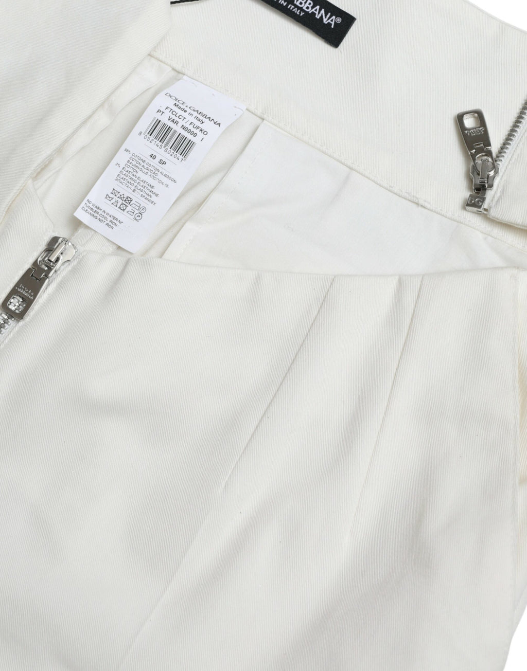 Dolce &amp; Gabbana – Schicke, hoch taillierte Tapered-Hose