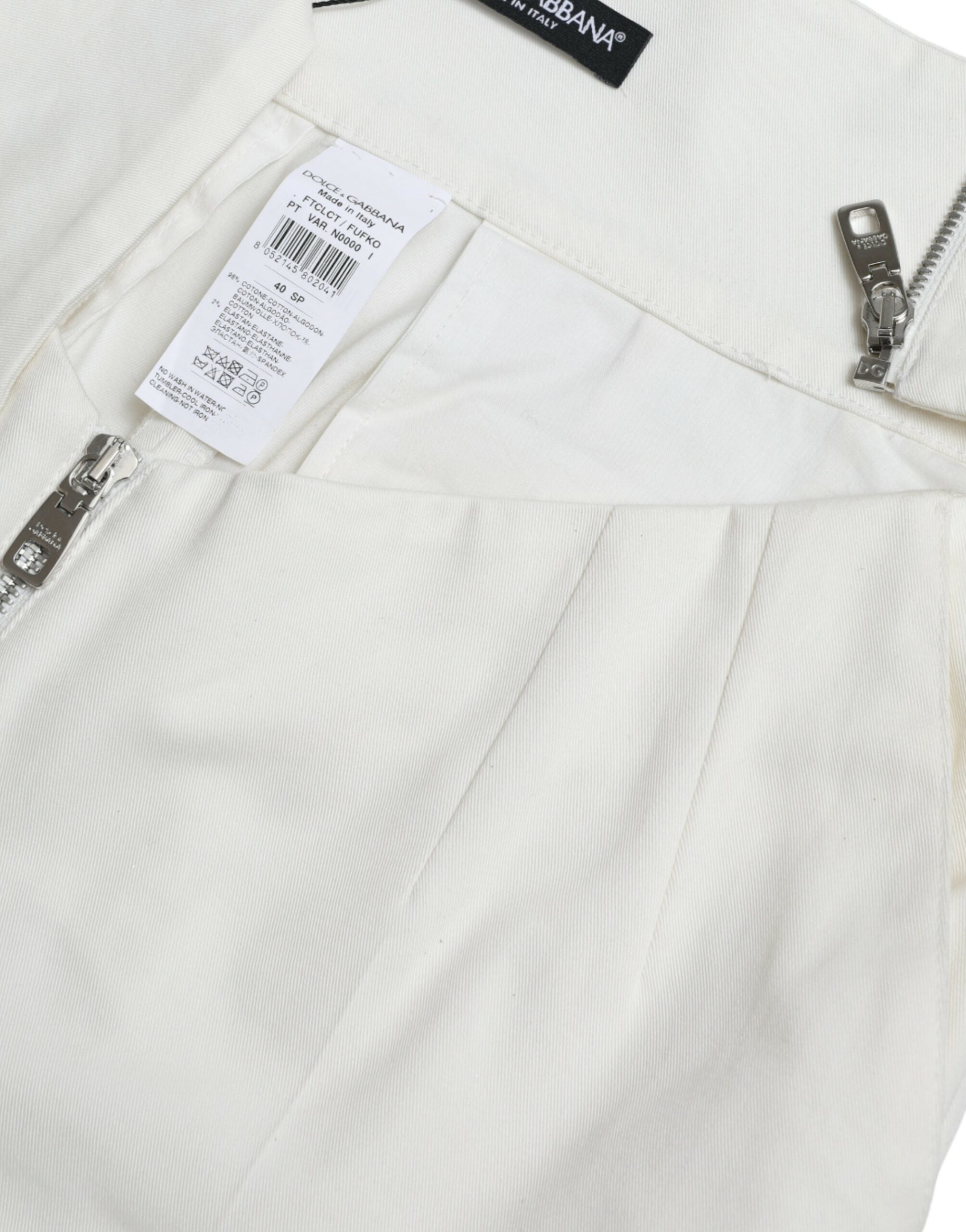 Dolce &amp; Gabbana – Schicke, hoch taillierte Tapered-Hose