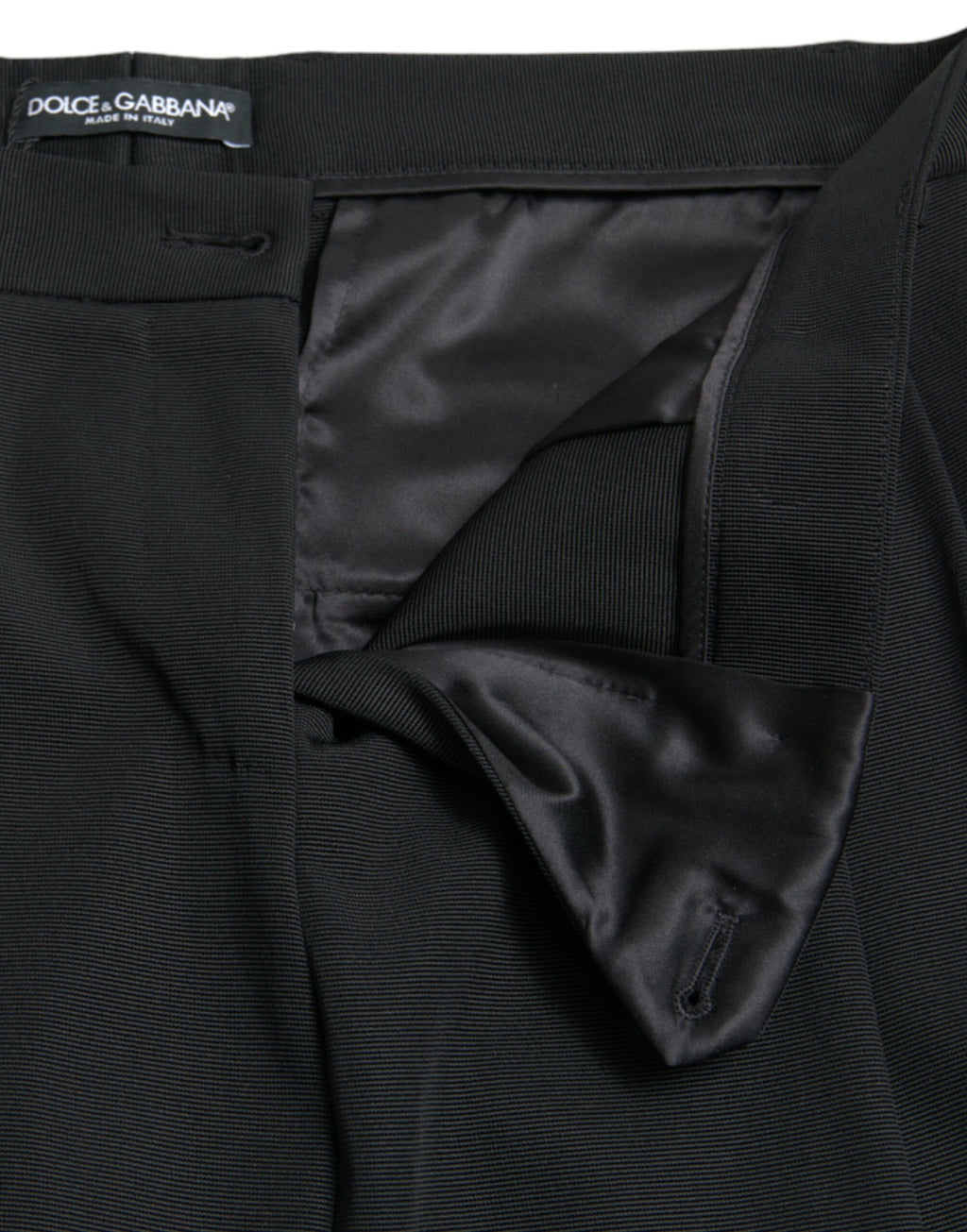 Dolce &amp; Gabbana Elegante, hoch taillierte, verkürzte Hose mit konischer Passform