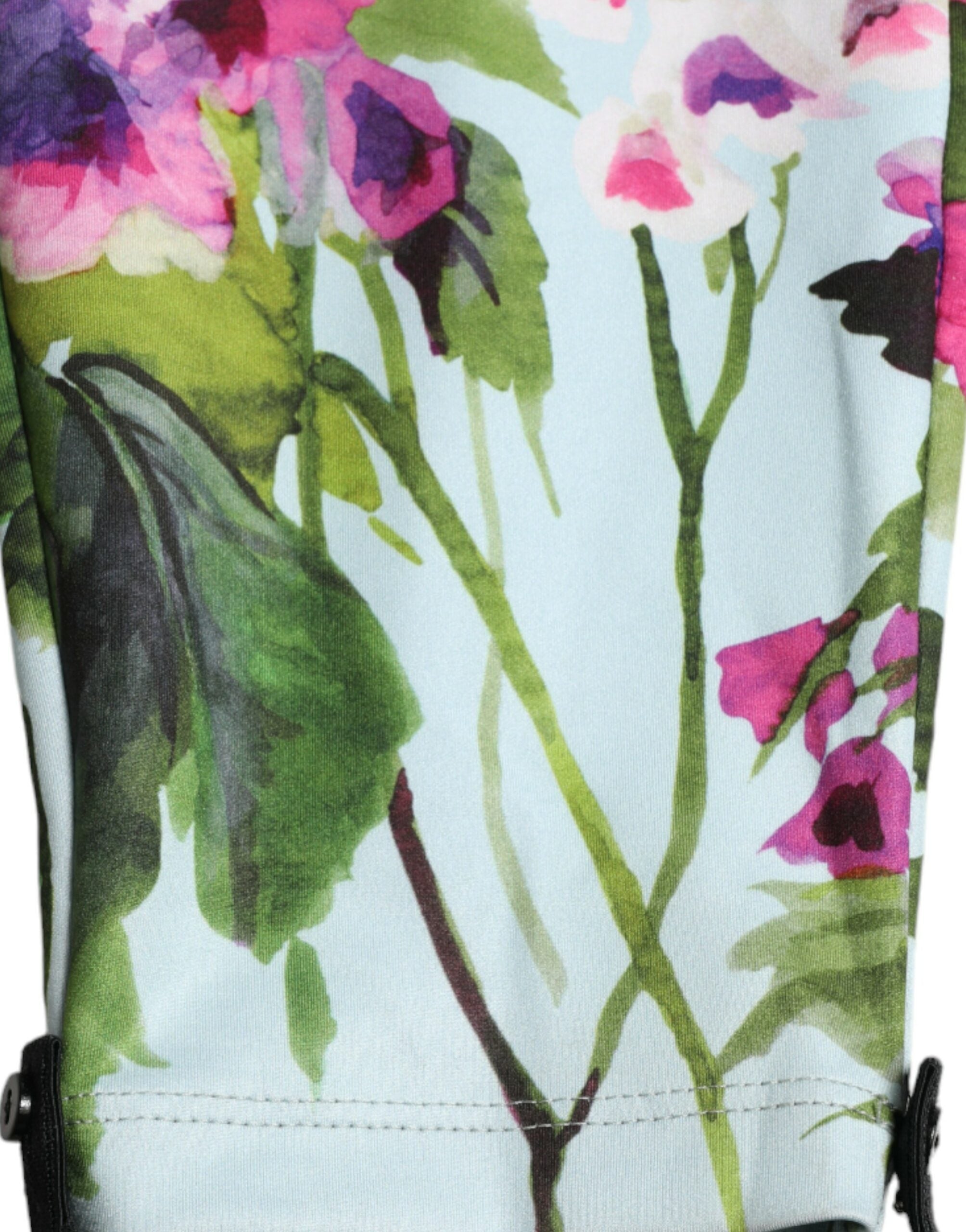 Pantalon legging taille haute à fleurs élégant Dolce &amp; Gabbana