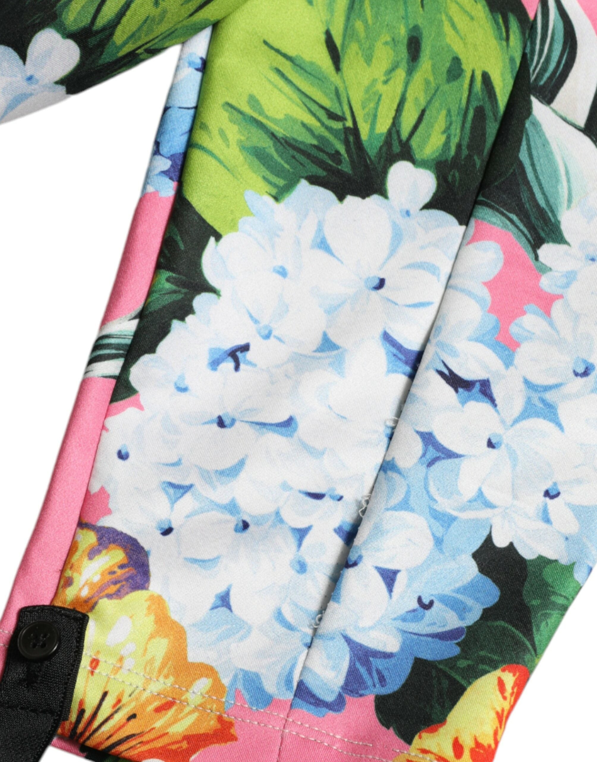 Dolce &amp; Gabbana – Exquisite Leggings mit Blumenmuster und hoher Taille