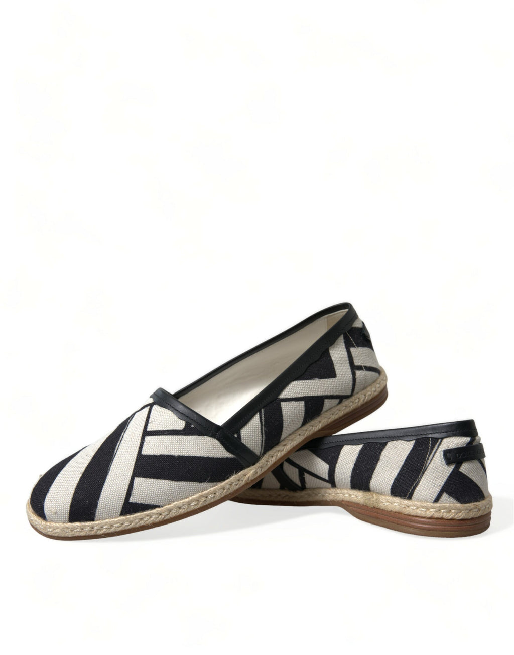 Espadrilles en toile à rayures chics Dolce &amp; Gabbana
