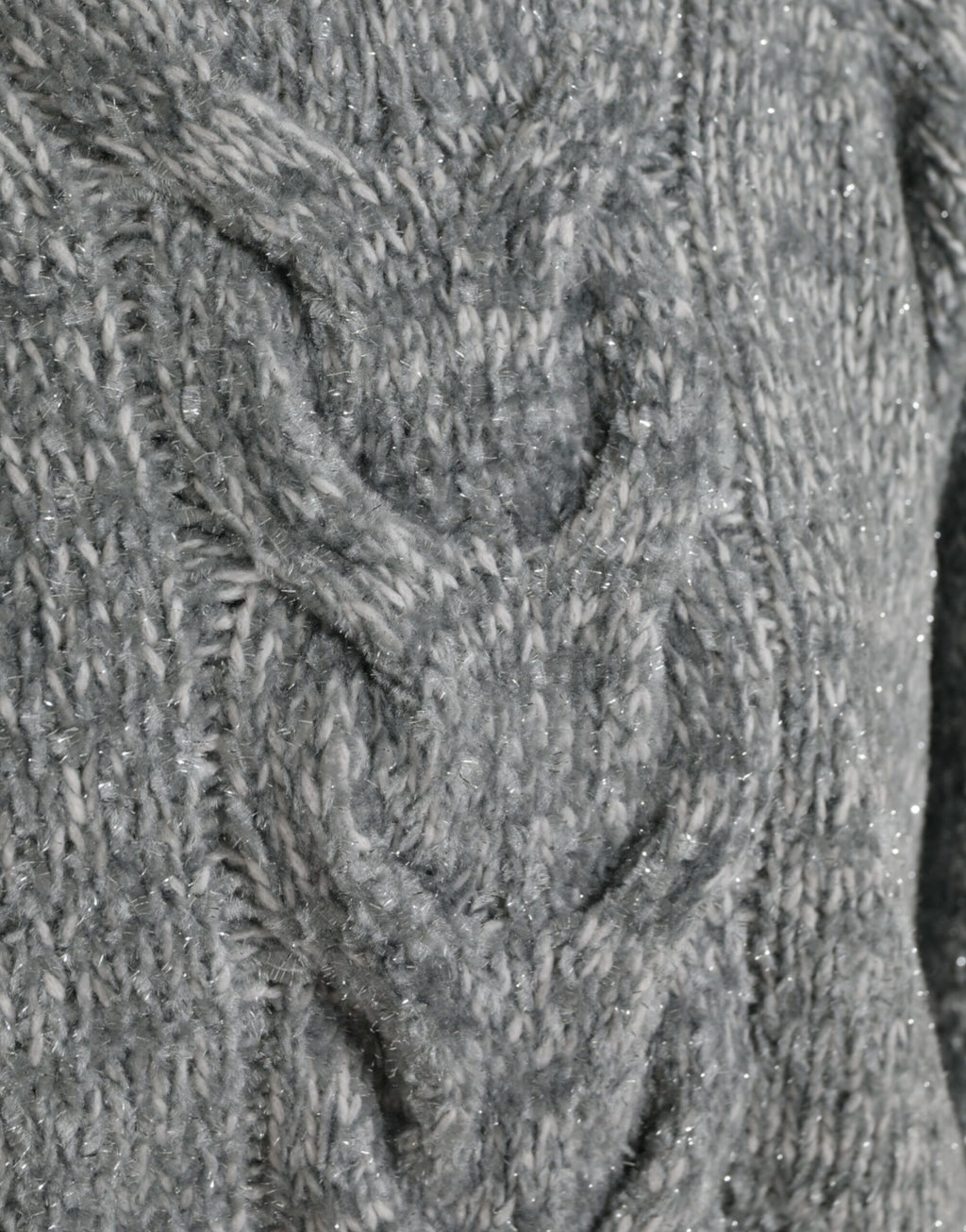 Dolce &amp; Gabbana Eleganter Rollkragenpullover aus grauer Kaschmirmischung