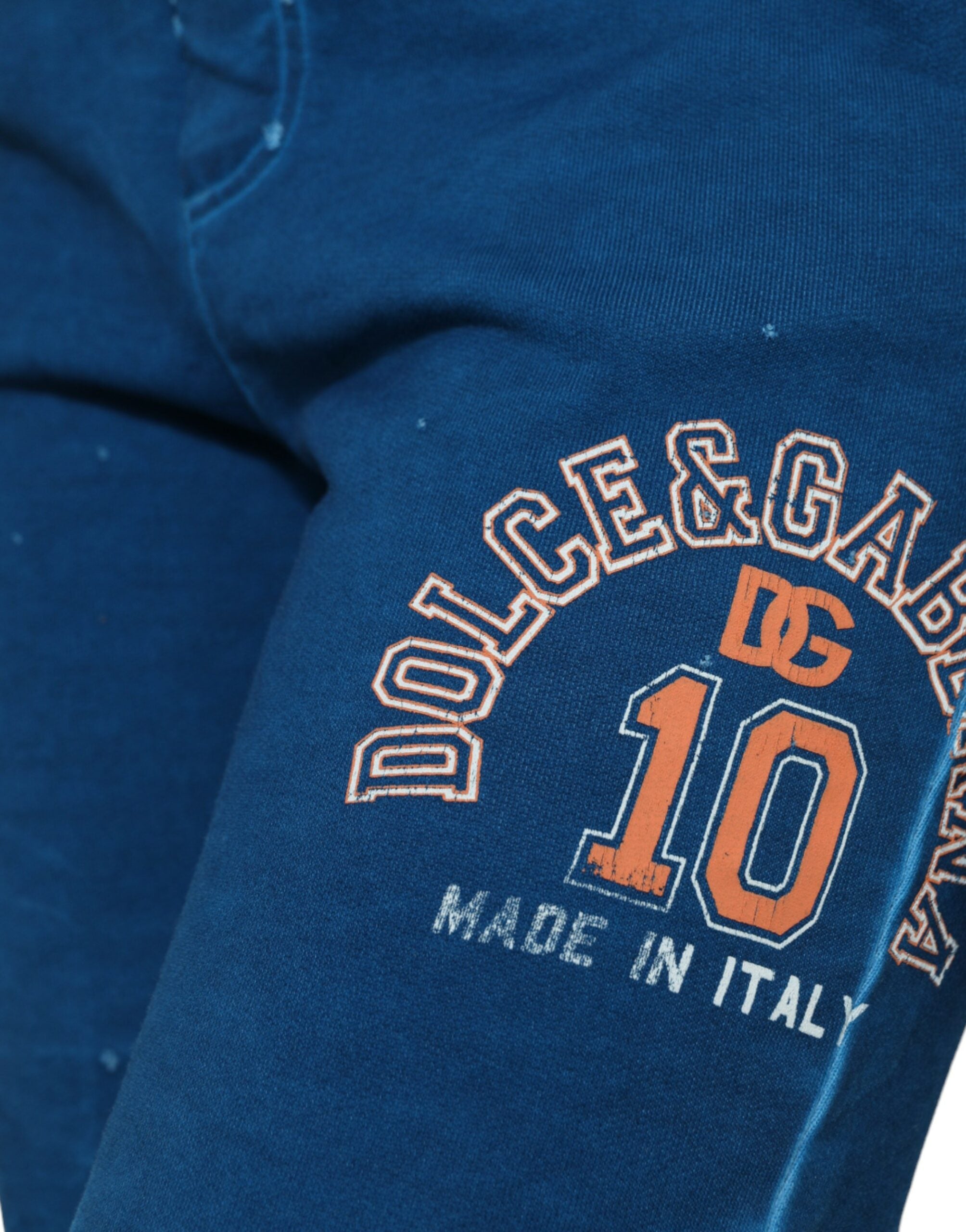 Dolce &amp; Gabbana – Jogginghose aus Baumwolle mit hohem Bund