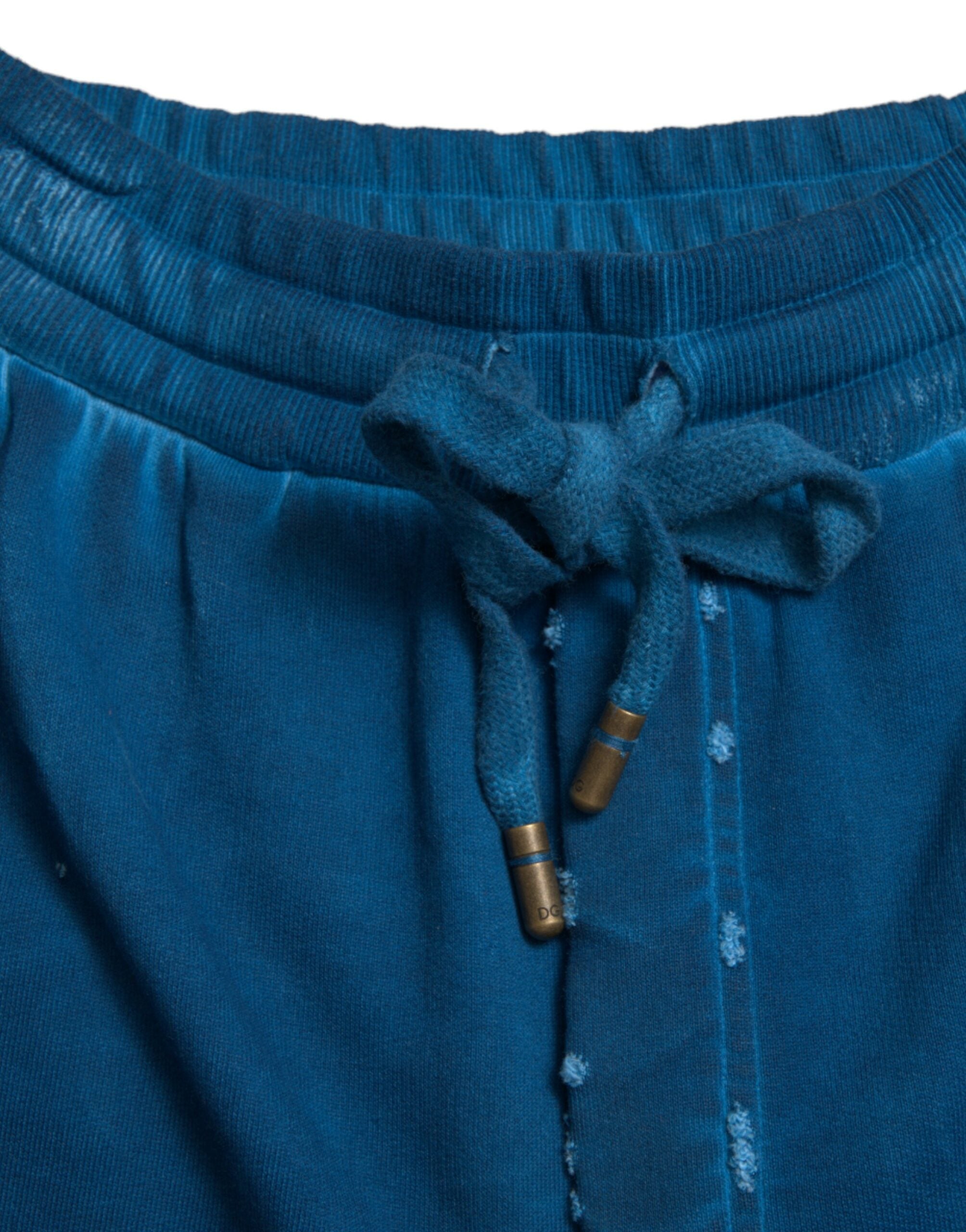 Dolce &amp; Gabbana – Jogginghose aus Baumwolle mit hohem Bund