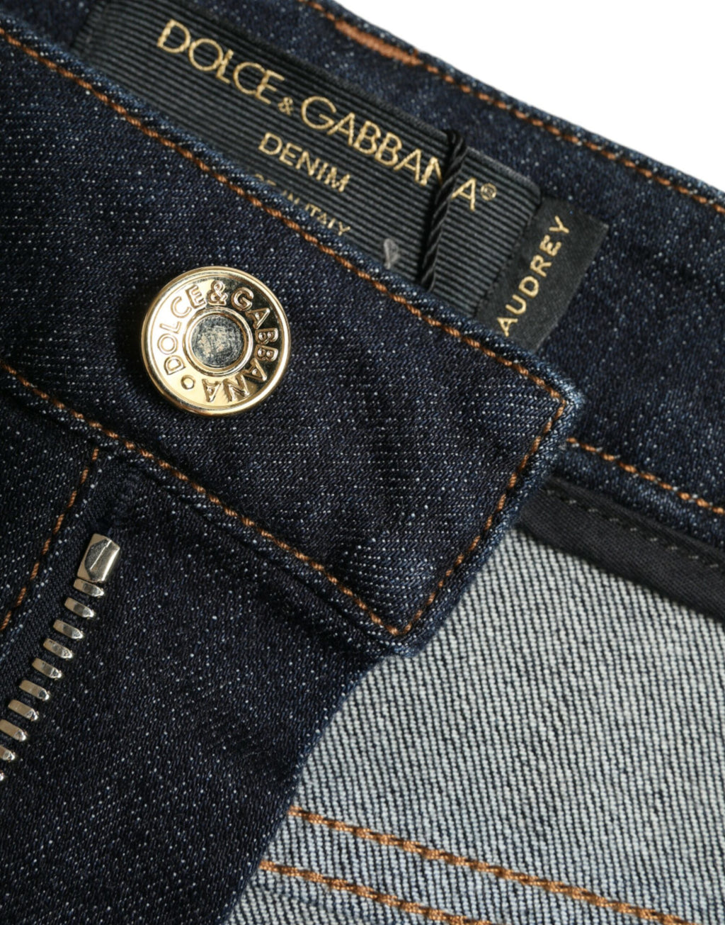 Dolce &amp; Gabbana – Elegante Stretch-Jeans mit mittlerer Taille