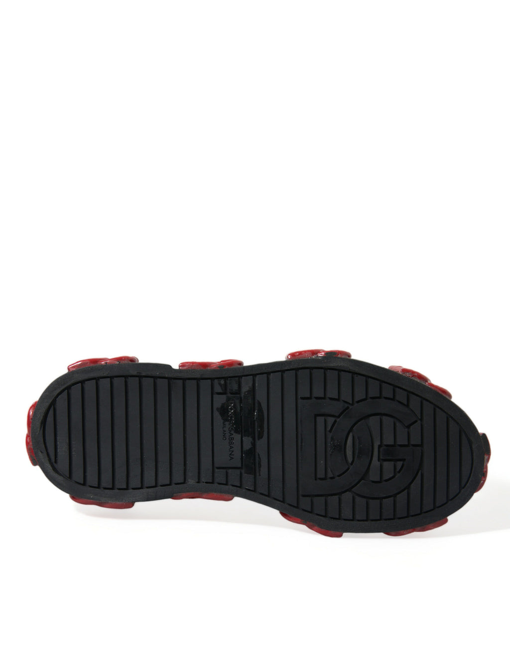 Dolce &amp; Gabbana Mehrfarbige High-Top-Sneaker mit luxuriösem Appeal