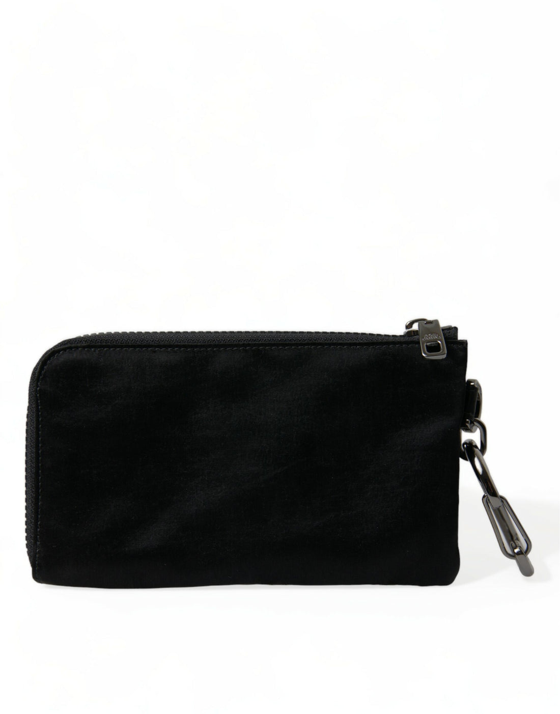 Dolce &amp; Gabbana Elite – Schwarze Nylon- und Ledertasche mit Logodetail