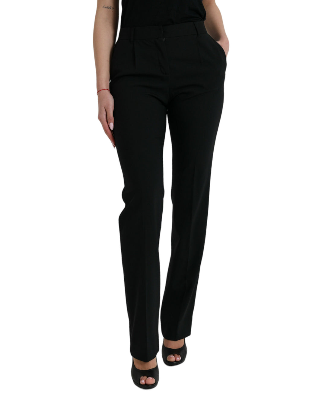 Dolce &amp; Gabbana Elegante, konisch zulaufende Wollhose