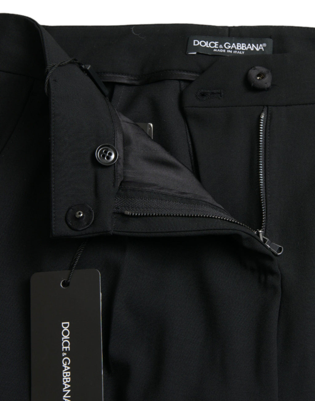 Dolce &amp; Gabbana Elegante, konisch zulaufende Wollhose