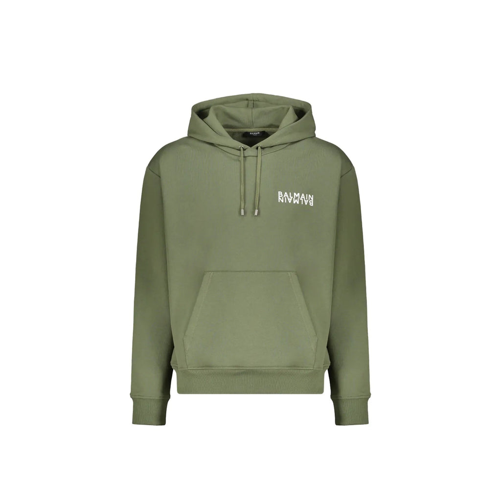 Balmain Logo Motif Hoodie – Siebentaschen