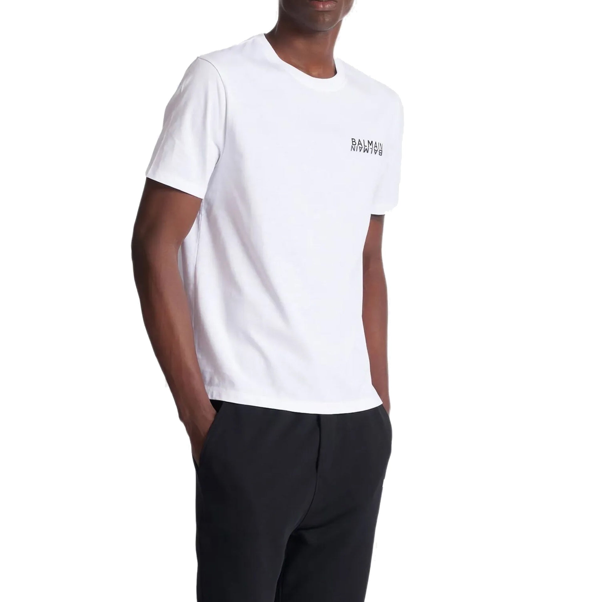 Balmain logo-print T-shirt – Siebentaschen